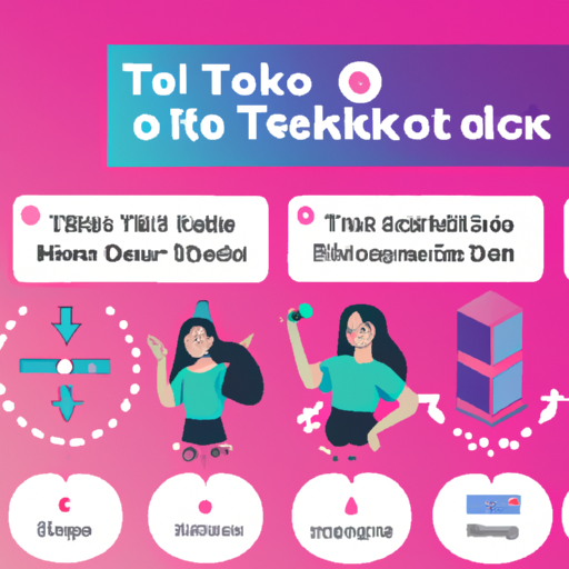 אינפוגרפיקה המדגימה כיצד להשתמש בספריית המודעות של TikTok לקמפיין שיווקי.